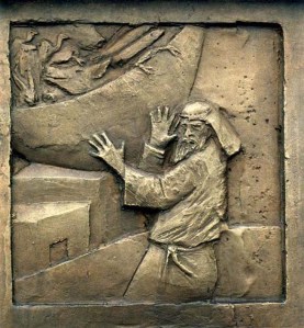 Acts 10 Peter's Vision bas relief