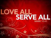 Mark 10-45 serve all