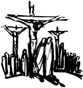 crucifixion sketch