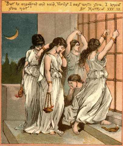 Matt 25-12 I know you not