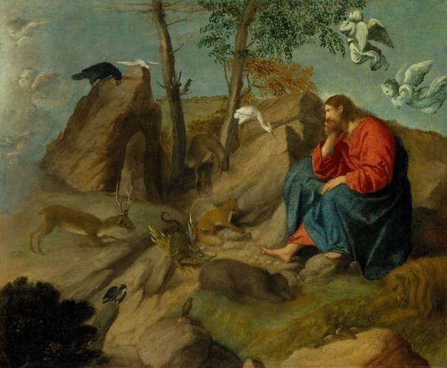 Mark 1-16 Jesus, wildreness, animals