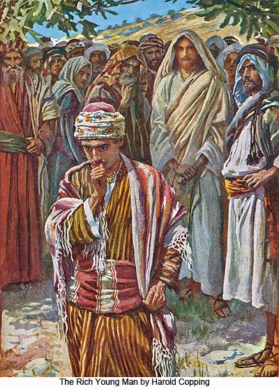 Jesus and The-Rich-Young-Man, Harold Copping