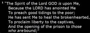 luke 4-18 proclaim good news
